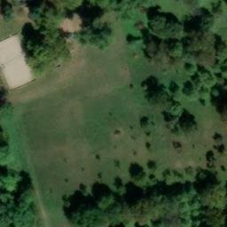 Sand Volleyball Court — aerial view