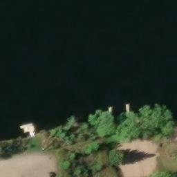 Tomahawk Beach Volleyball Court — aerial view