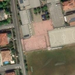 Volleyball Court — aerial view