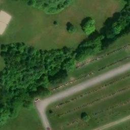Orléans Beach Volleyball Court #8 — aerial view