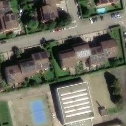 Volleyball Court — aerial view