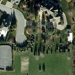 Hull Beach Volleyball Court #6 — aerial view