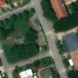 Volleyball Court — aerial view