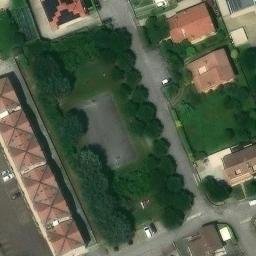 Volleyball Court — aerial view