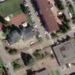 Volleyball Court — aerial view