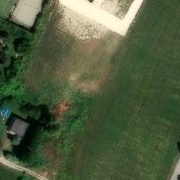 Sand Volleyball Court — aerial view
