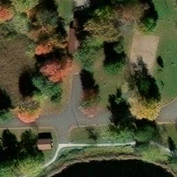 Ladysmith Beach Volleyball Court — aerial view