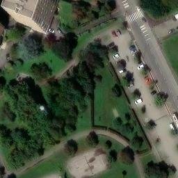 Volleyball Court — aerial view