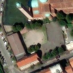 Volleyball Court — aerial view