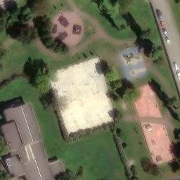 Volleyball Court — aerial view
