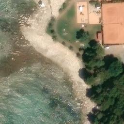 Volleyball Court — aerial view
