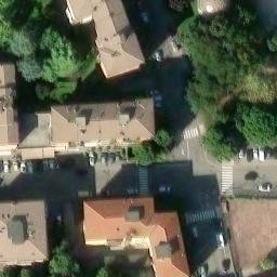 Volleyball Court — aerial view