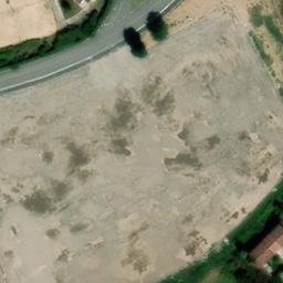 Sand Volleyball Court — aerial view
