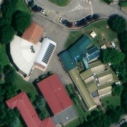 Palestra comunale di Agnadello — aerial view