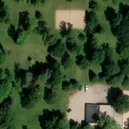 Sand Volleyball — aerial view