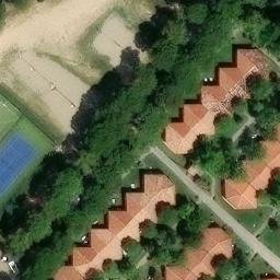 Beach-Volleyball — aerial view