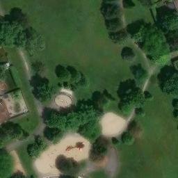 Orléans Beach Volleyball Court #1 — aerial view