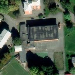 Volleyball Court — aerial view
