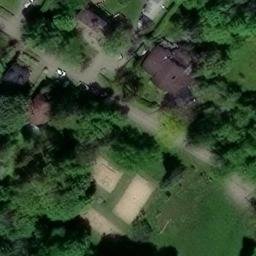 Senneville Beach Volleyball Court — aerial view