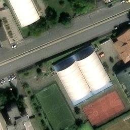 Volleyball Court — aerial view