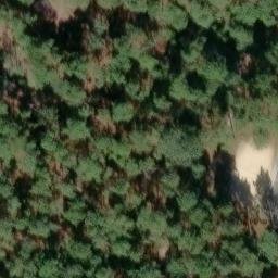 Sand Volleyball Court — aerial view