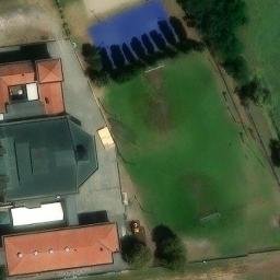 Volleyball Court — aerial view