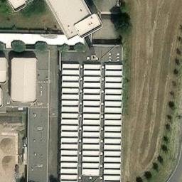 Volleyball Court near Milano — aerial view