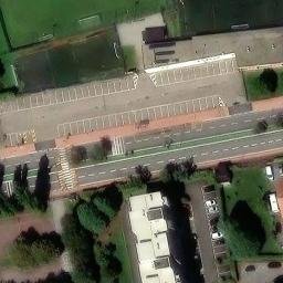 Volleyball Court — aerial view