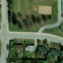 Jacques-Cartier Beach Volleyball Court — aerial view