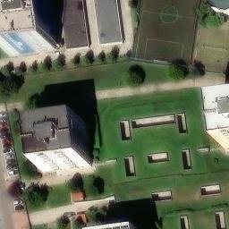 Volleyball Court — aerial view