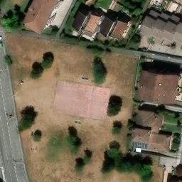 Volleyball Court — aerial view
