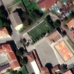 Volleyball Court — aerial view