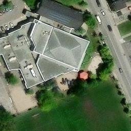 Centretown Beach Volleyball Court — aerial view
