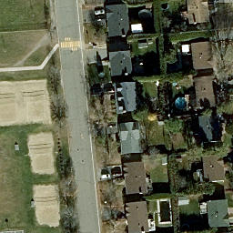 Aylmer Beach Volleyball Court #1 — aerial view