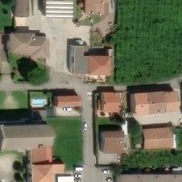 Grass Volleyball Court — aerial view