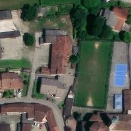 Volleyball Court — aerial view