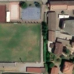 Volleyball Court — aerial view