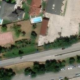 Volleyball Court — aerial view