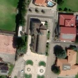 Volleyball Court — aerial view