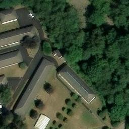 Sand Volleyball Court — aerial view