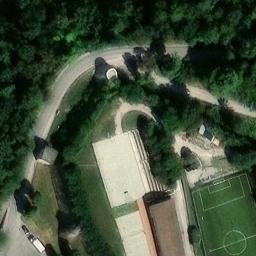 Volleyball Court — aerial view