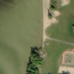 Springvale Township Beach Volleyball Court — aerial view