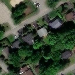 Terrasse-Vaudreuil Beach Volleyball Court — aerial view