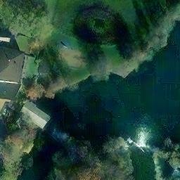 Sand Volleyball Court — aerial view