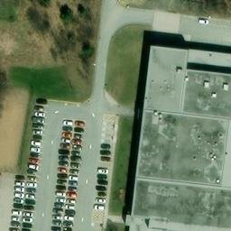 Le Mont-Bellevue Beach Volleyball Court #3 — aerial view