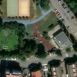 Volleyball Court — aerial view