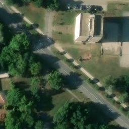 Volleyball Court — aerial view