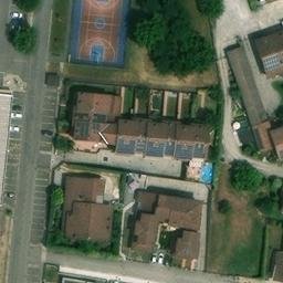 Volleyball Court — aerial view