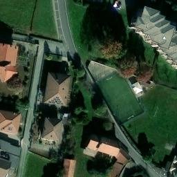 Volleyball Court — aerial view