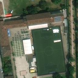 Volleyball Court — aerial view